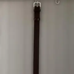 ポロラルフローレン　ダークブラウン レザー ベルト