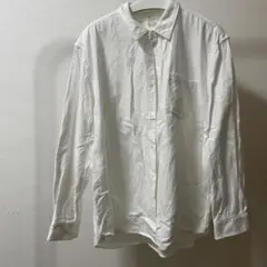 ホワイトコットンシャツ XXL