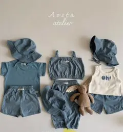 Aosta atelier タンクトップ・パンツセット