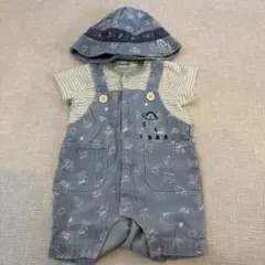 美品★ロンパース・帽子セット　SLAP SLIP BABY