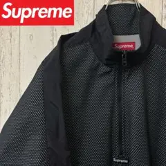 【激レア】SUPREME シュプリーム　ボックスロゴ　ナイロンジャケット　黒