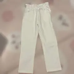 プティマイン　110白　ズボン