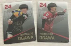 ウルフドッグス名古屋　クリアカード　小川智大　永露元稀
