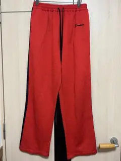 GVGV ラインパンツ カジュアルパンツ 赤