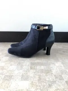 tehen ショートブーツ 24㎝ 黒