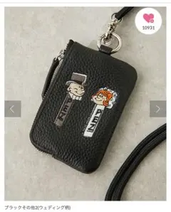 PEZ × ear PAPILLONNER 牛革モバイルストラップショルダー