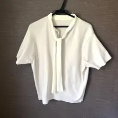 美品　トゥモローランド　トップス　ボウタイ