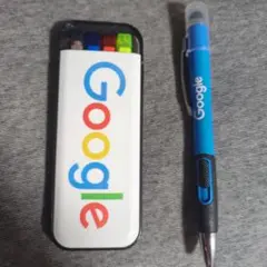 Google マーカーセットとボールペン