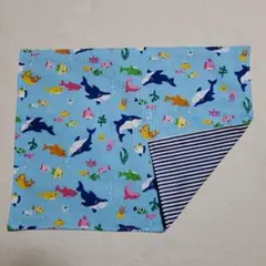 海の生き物柄のランチョンマット
