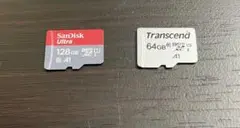 microSDカード 128GB SanDisk Transcend 64GB