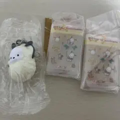 ポチャッコ　ごほうびシール風チャーム　ふにゅふにゅマスコット　なりきりオイスター