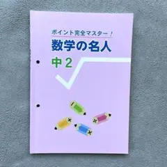 数学の名人 中2