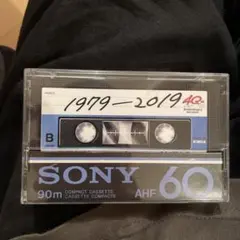 SONY AHF 60 カセットテープ 90m 40周年記念