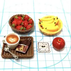 ミニチュア　スイーツ　カフェセット　05