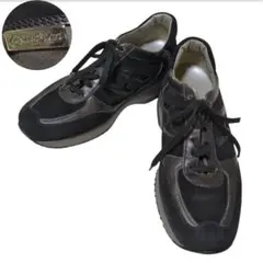 ☆美品☆zegna sport レザー×スエード　スニーカー　US7