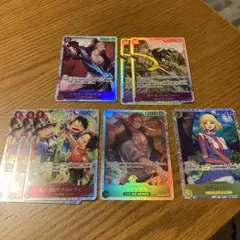 ワンピースカード　受け継がれる意志　SR まとめ売り　レイリー　シャンクス　他