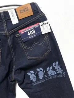 ★未使用品★EDWIN×PSO2 403 ラッピーver コラボデニムパンツ H□未使用□エドウィン/EDWIN×PSO2 403 ラッピーver コラボ