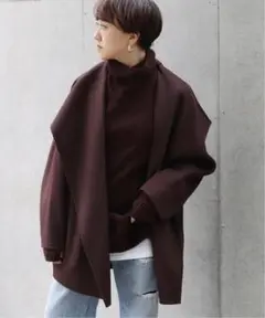 【美品】Plage プラージュ ハミルトンミドルコート 36