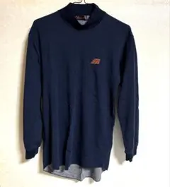 mizuno 野球　長袖 アンダーシャツ　ネイビー　サイズ
