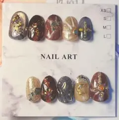 ハンドメイド ネイルチップセット Mサイズ