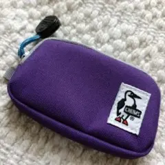 CHUMS コインケース パープル