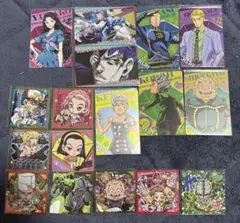ジョジョの奇妙な冒険 4部 シール カード まとめ売り
