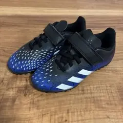 adidas Predator サッカーシューズ 黒/青　19.5
