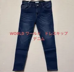 WORLD ワールド　ドレスキップ デニム