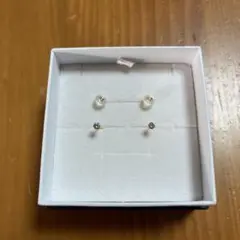 K18ダイヤモンドピアス