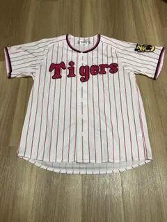 阪神Tigers ユニフォーム ホワイト/ピンク ストライプ M
