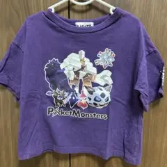 ポケットモンスター Tシャツ サイズ110 パープル