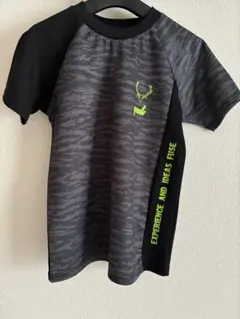 yuk Tシャツ 140サイズ ブラック/グレー