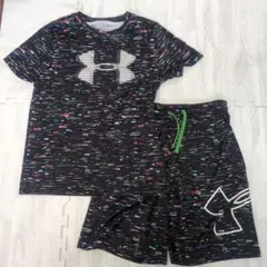 UNDER ARMOR YLG 150cm セットアップ　Tシャツ 短パン