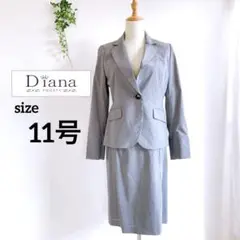 【新品同様】Diana square ダイアナ　パンツスーツ　9 OL 春夏秋 新品同様】Diana square ダイアナ パンツスーツ 9 OL 春夏秋