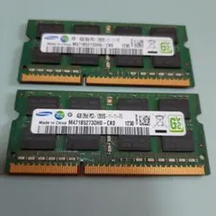 4GBx2 DDR3 SO-DIMM メモリ M471B5273DH0-CK0