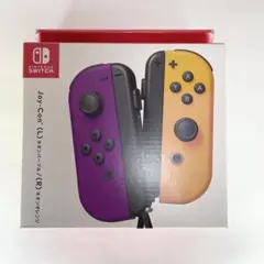 任天堂 switch Joy-Con ネオンパープル / ネオンオレンジ 純正品