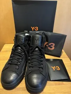 Ｙ-3 ワイスリー　ロゴハイカット　キャンパススニーカー