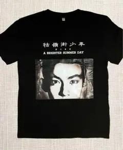 未着用　エドワード・ヤン『クーリンチェ少年殺人事件』Tシャツ　黒　Lサイズ