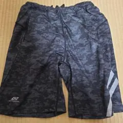 ACTIVE GEAR ダークグレー迷彩 ショートパンツ M