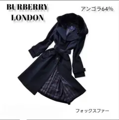 格安美品/BURBERRY/ファー付き