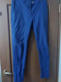 ワークマン　スラックス ネイビー