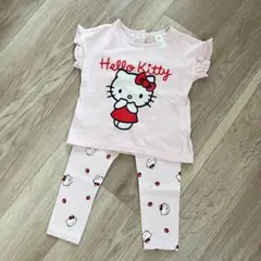 H&M ハローキティ　トップス　レギンス　セット　サンリオコラボ