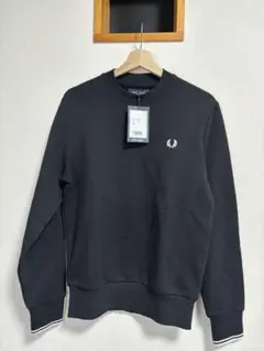 FRED PERRY フレッド　ペリー スウェット Sサイズ 黒