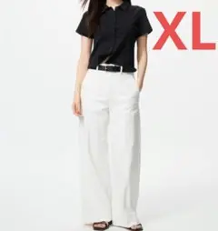 ユニクロ　UNIQLO　ワイドトラウザージーンズ　XLサイズ　新品