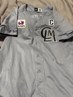 千葉ロッテマリーンズ 中村奨吾レプリカユニフォーム Oサイズ CLM グレー