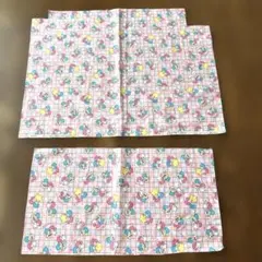 キキララ　コットン　ハギレ２枚