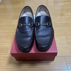 REGAL CLUB ブラウンレザー ローファー