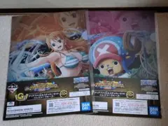 ワンピース　一番くじ　トレジャークルーズ　クリアファイル　ナミ