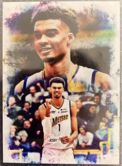 ウエンバンヤマ　ウェンバニャマ　RCカード　ワンオブワン Victor Wembanyama 2023-24 Panini NBA Debut Rookie Card 1 of