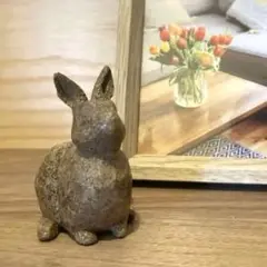 うさぎの置物